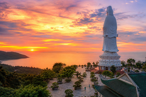 Da Nang: Marble Mountains, Monkey Mountain & Cave Tour Group Tour Afternoon (PM)