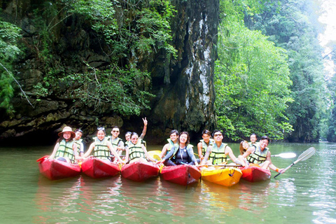 Krabi: tour in kayak delle mangrovie nascoste con extra opzionaliTour guidato di un giorno intero in kayak con pranzo e massaggio