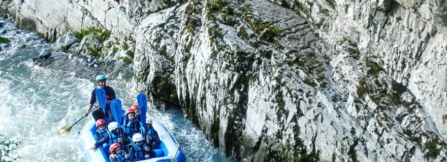 Samoëns : descente en rafting dans les Alpes françaises