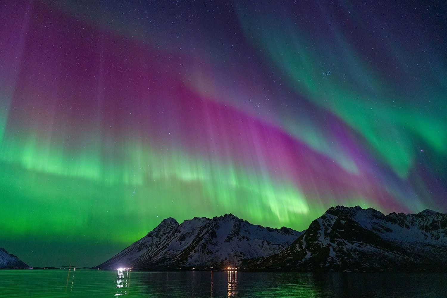 Henningsvær: Nordlicht-Tour mit Fotograf