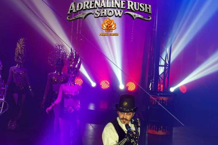 Phuket: Circus Adrenaline Show Experience Diamond Seat Ticket Only