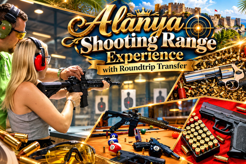 Alanya Shooting Range Experience with Roundtrip Transfer