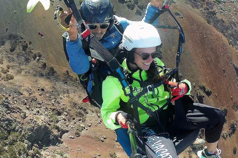 Paragliding in Puerto de la Cruz: Start aus 2200m Höhe