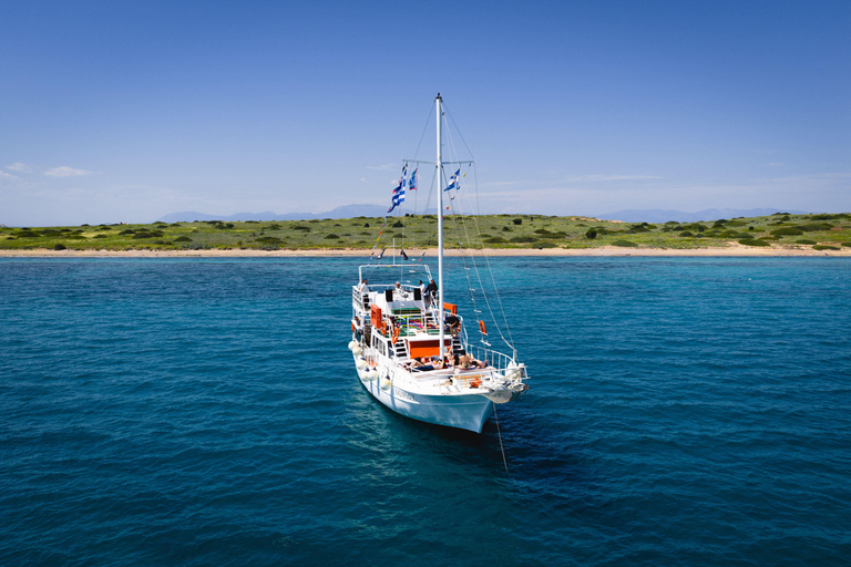 Athens: Full-Day Island Cruise, 4 Stops & Taverna Lunch