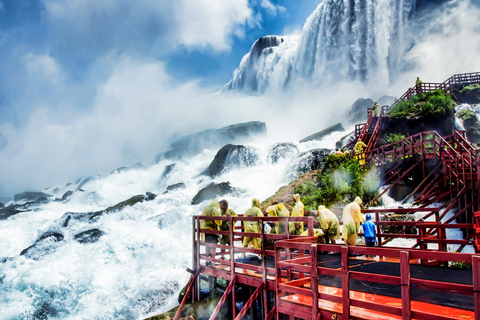 Niagara Falls, USA: Maid of Mist &amp; Cave of Winds Combo TourEnglish Guided Tour