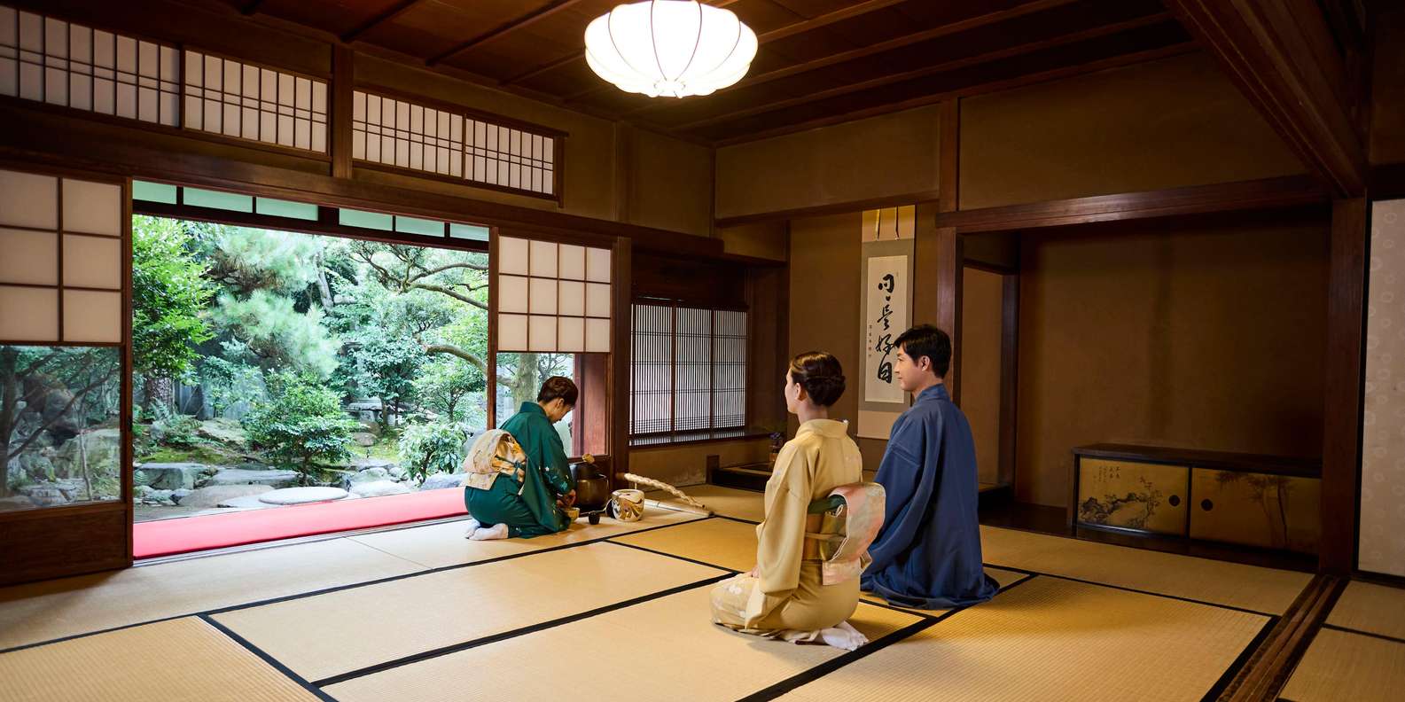 Kyoto: Kimono Tea Ceremony with Matcha and Sweet