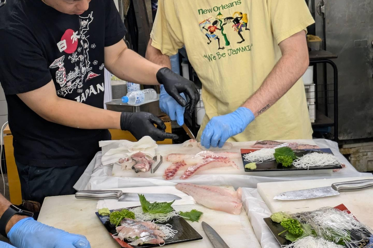 Fish cutting class
