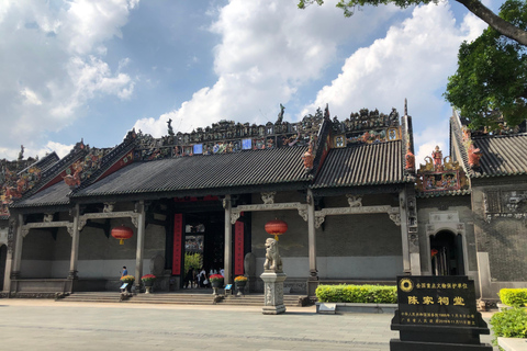 Tour de la ciudad de Guangzhou de un día completo con lo más destacado de lo antiguo y lo nuevo