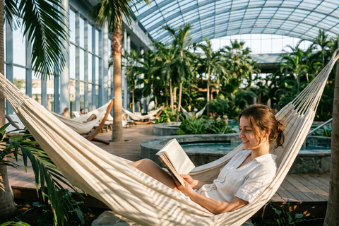 Therme Bucharest Palm, Galaxy or Elysium Access & Transfer 12 HOURS Therme Bucharest Palm, Galaxy Access & Transfer