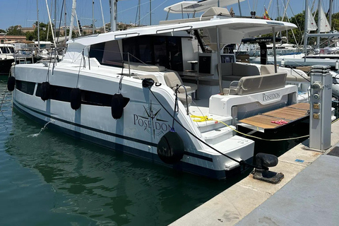 Premium Private Catamaran Tour along the Costa Daurada Premium Private Catamaran Cruise along the Costa Daurada - 4 Hours