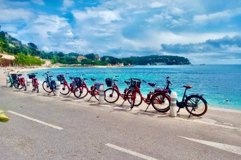 Niza: Tour en bici eléctrica de 5 horas por la bahía de Villefranche