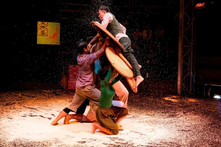 Siem Reap: Afternoon APOPO Rats Tour + Phare Circus Option Tour Included Phare Circus Show