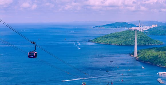 Phu Quoc: Hon Thom Cable Car, Water Park & Kiss Bridge Tour