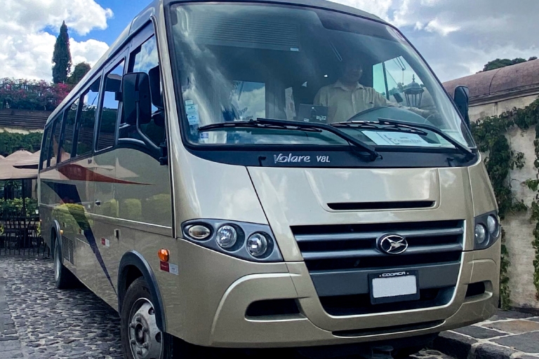 Antigua: One way Shared transportation to Guatemala City Antigua: Shared transportation to Guatemala City