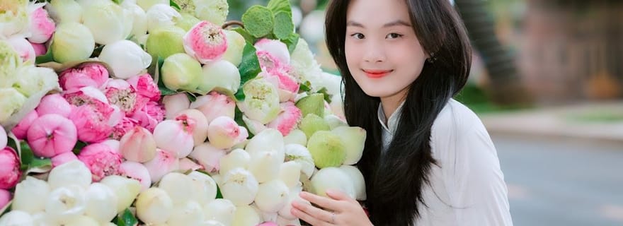 Buon Ma Thuot : Photoshoot Ao Dai à la pagode ou dans une rue piétonne