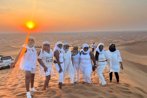 Safari por el desierto en Doha compartiendo paseo en barco desde el puerto de cruceros