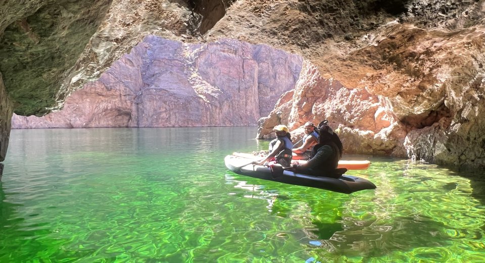 Kayak up Colorado River to Emerald Cave Half-Day Trip