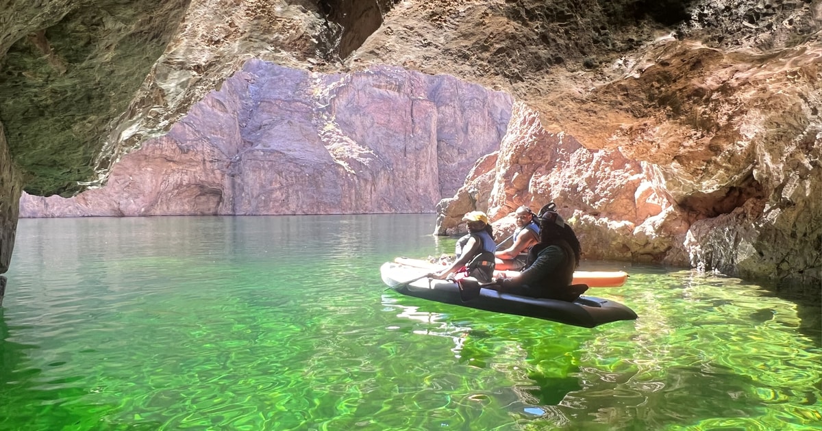 Kayak up Colorado River to Emerald Cave HalfDay Trip GetYourGuide