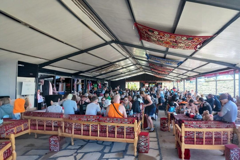 Alanya: Green Canyon Boat, Cabrio Safari and Mud Bath Tour Side : Green Canyon Boat, Cabrio Safari and Mud Bath Tour