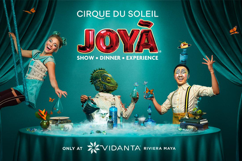 Riviera Maya: Cirque du Soleil JOYÀ TicketShow Only Experience with a Free House Drink