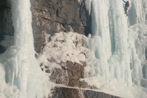 Banff: Introducción a la Escalada en Hielo para Principiantes