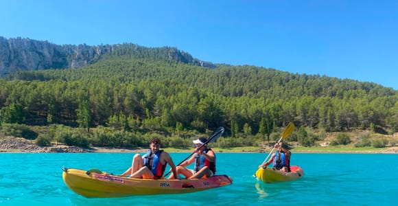 From Valencia: Montanejos Kayak Activity & Natural Pools