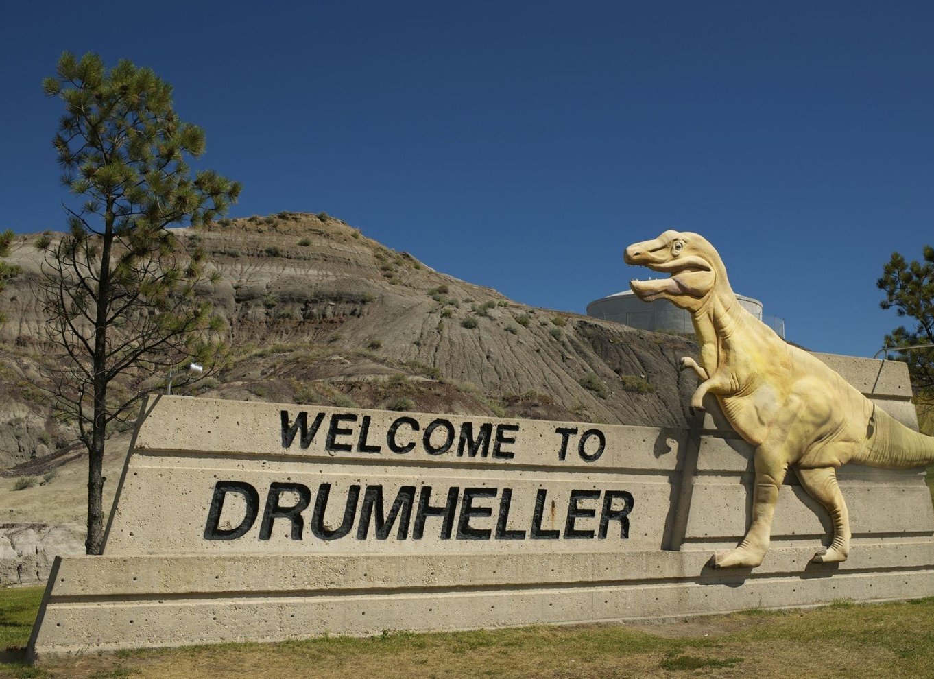 Badlands-tur: Drumheller med museum, hoodoos og dinosaurer