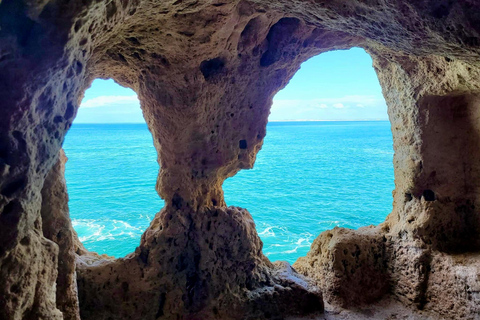 Visite privée de Lisbonne à l'Algarve, grotte de Benagil, Faro, Portimão