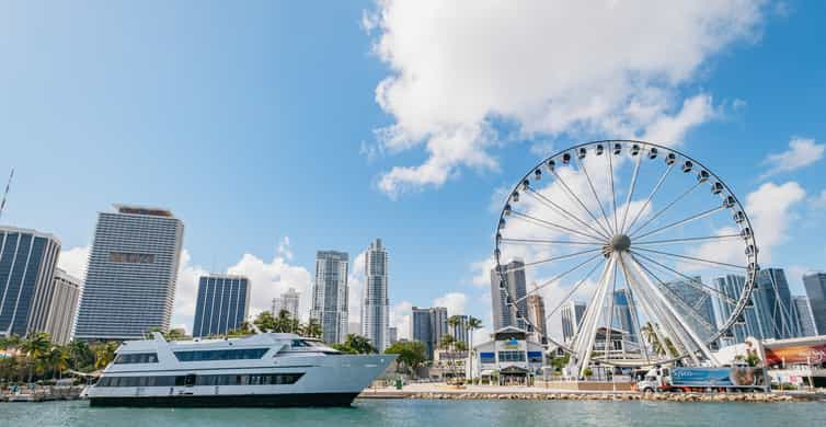 Miami Combo: Passeio de ônibus aberto e cruzeiro pela baía de Millionaires Row