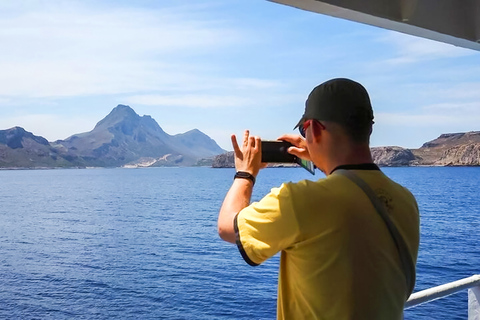 Aree di Chania/Kalyves:Isola di Gramvousa e Balos,Boat Tkt ExtraPrelievo da Kalyves e Almyrida