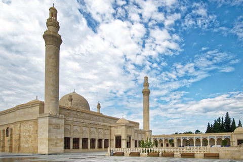 Baku to Gabala: Cable Car, Nohur Lake, Juma Mosque,Waterfall Group Tour