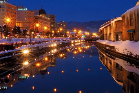 Sapporo: Otaru Snow Light Path Festival Private Day Trip No return to Sapporo