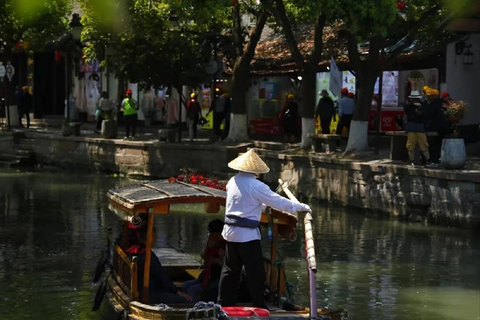 Shanghai: ZhuJiaJiao Water Town Private Tour with Shopping Shanghai: ZhuJiaJiao Water Town Private Tour with Pickup