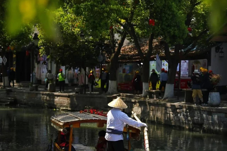 Shanghai: ZhuJiaJiao Water Town Private Tour with Shopping Shanghai: ZhuJiaJiao Water Town Private Tour with Pickup