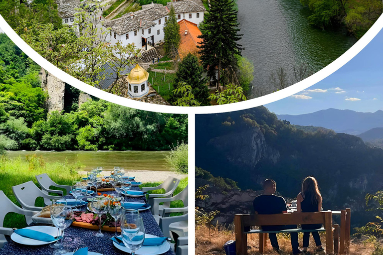 Sofia: Iskar Gorge Waterfall, Monastery, & Wine Picnic Romantic Private Day Tour from Sofia with Hotel Pickup