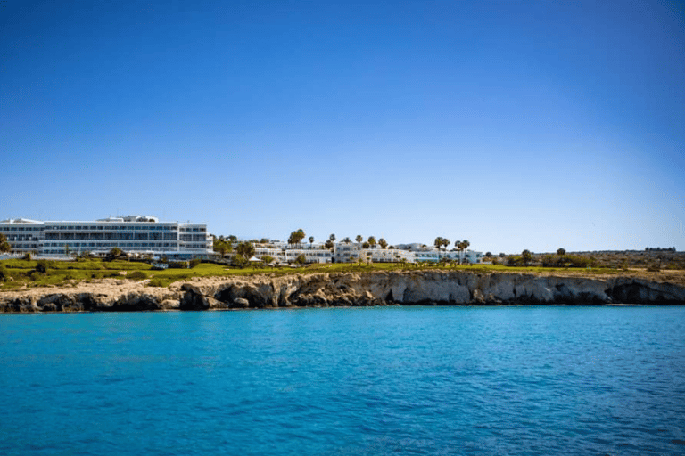 Ayia Napa: Blue Lagoon, Turtle Cove and Famagusta with BBQ Ayia Napa: Blue Lagoon and Famagusta Boat Tour with BBQ