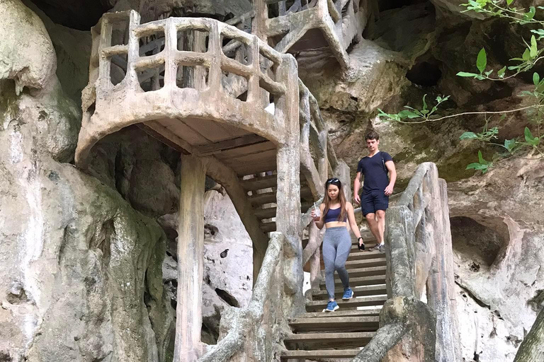 Krabi: Halvdagstur med mangrovebåt och Khao Khanap Nam-grottan