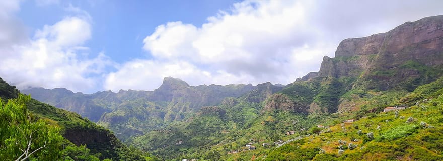 Depuis Tarrafal : Randonnée de Serra à Principal et déjeuner avec des locaux