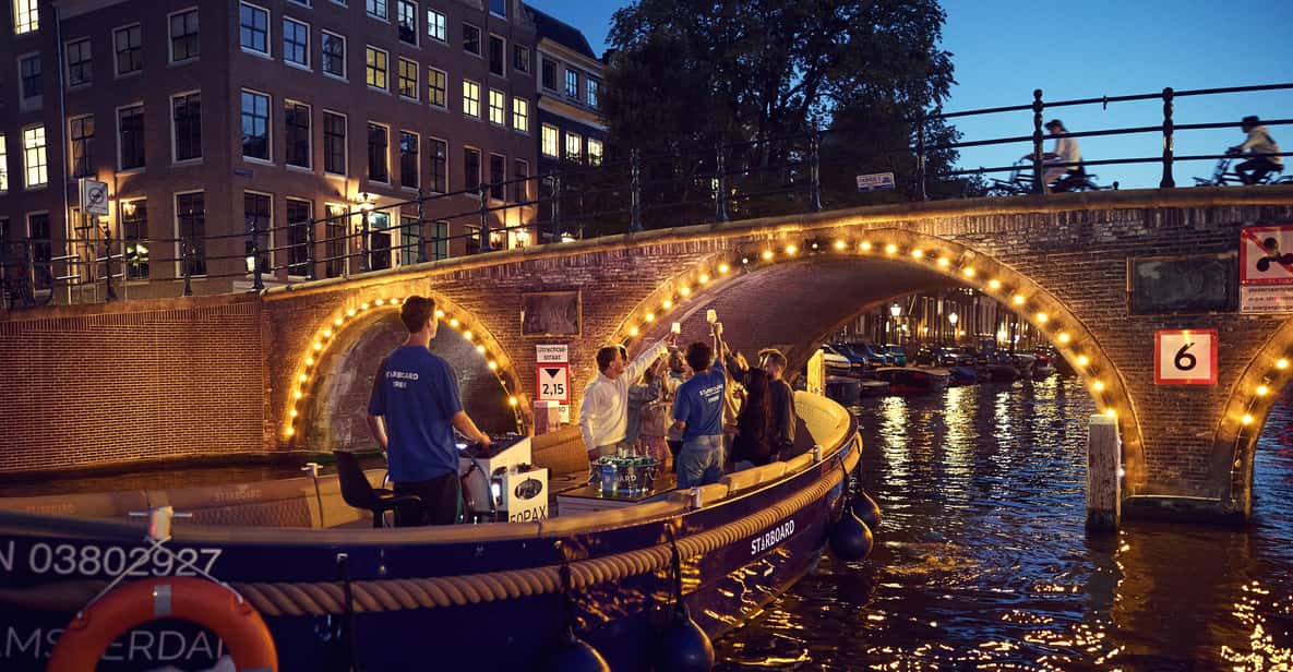 Afbeelding 17 van Amsterdam: grachtenrondvaart met onbeperkt drankjes