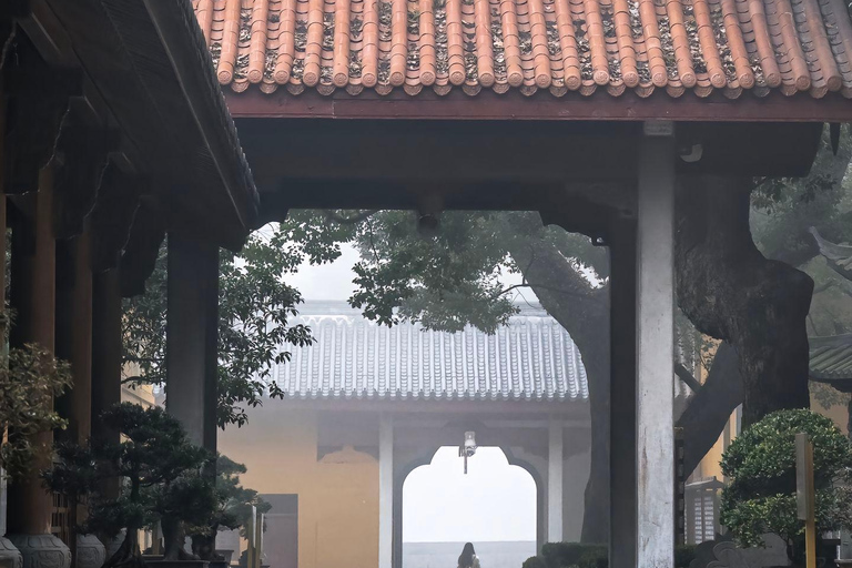 Hangzhou: Feilai Feng Scenic Tour met oude stenen beelden