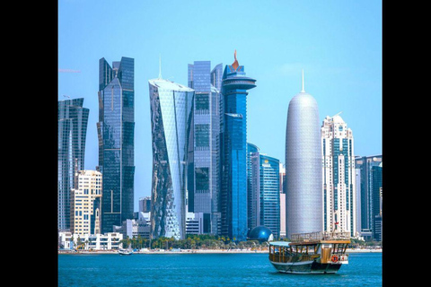 Doha Express City Tour z rejsem wycieczkowym DhowPrzewodnik w innym języku