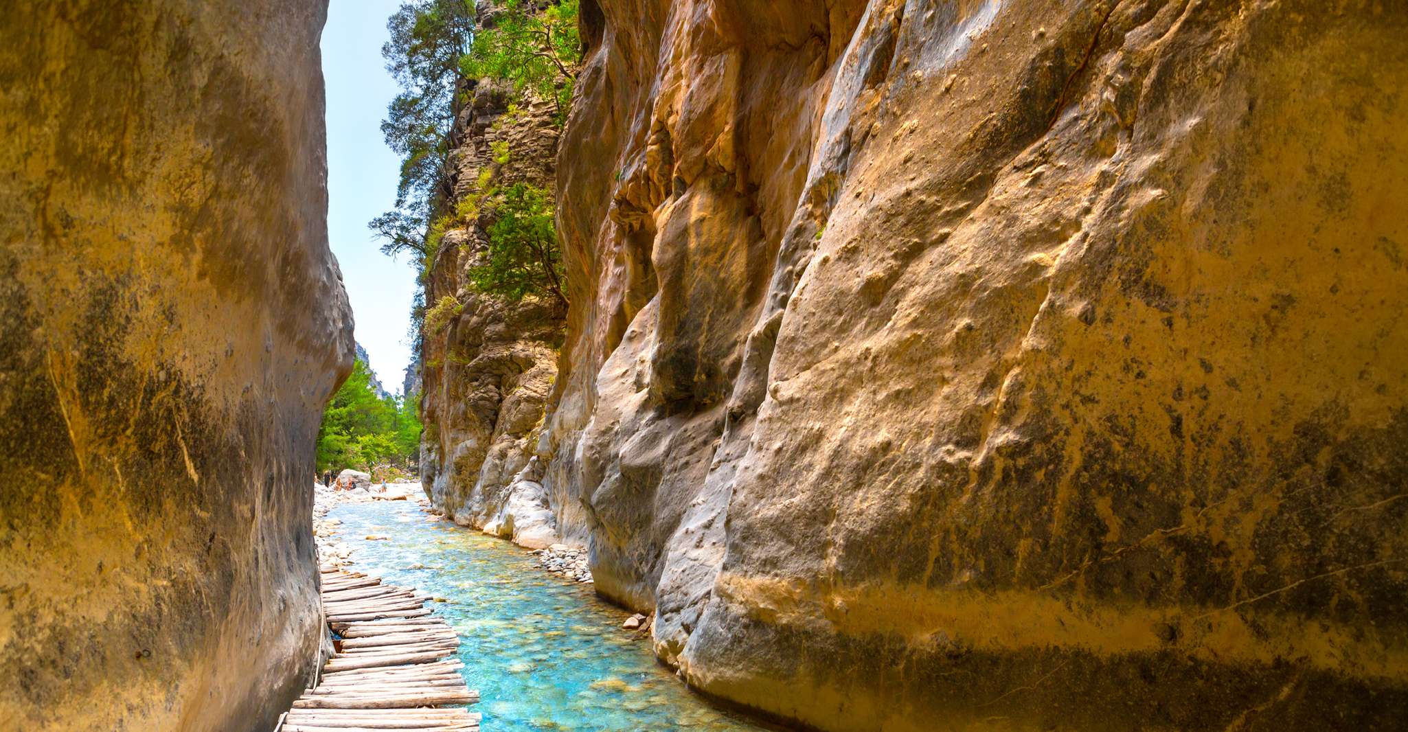 Von Chania/Rethymno, Samariá Schlucht geführt Wanderung mit Pickup - Hizvo