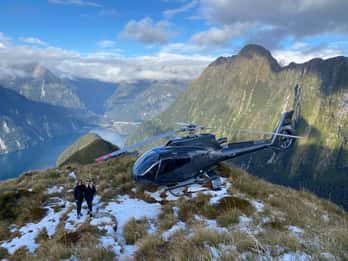 Milford-Panoramaflug mit Alpinlandung (50 Min.)
