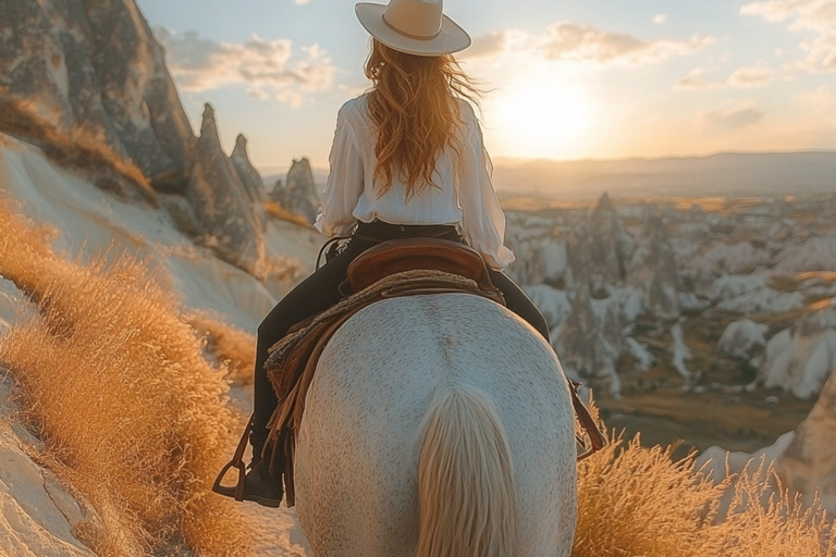 Cappadocia: Horseback Riding Tour with Hotel Transfer 1-Hour Tour During the Day