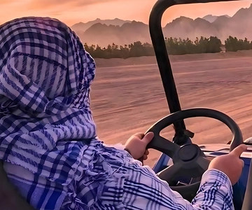 Hurghada: Quad, Jeep, Camel and Buggy Safari with BBQ Dinner