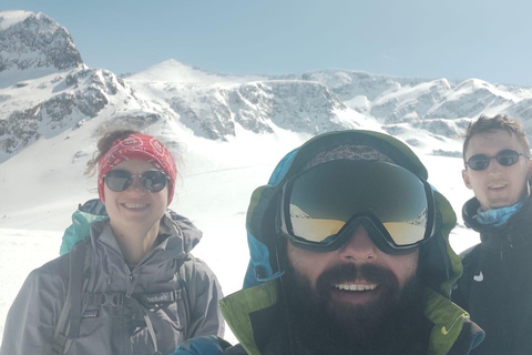 Sofia: escursione con le racchette da neve sul monte Black Peak-VitoshaSofia: gita di un giorno con le racchette da neve Black Peak-Vitosha Mountain