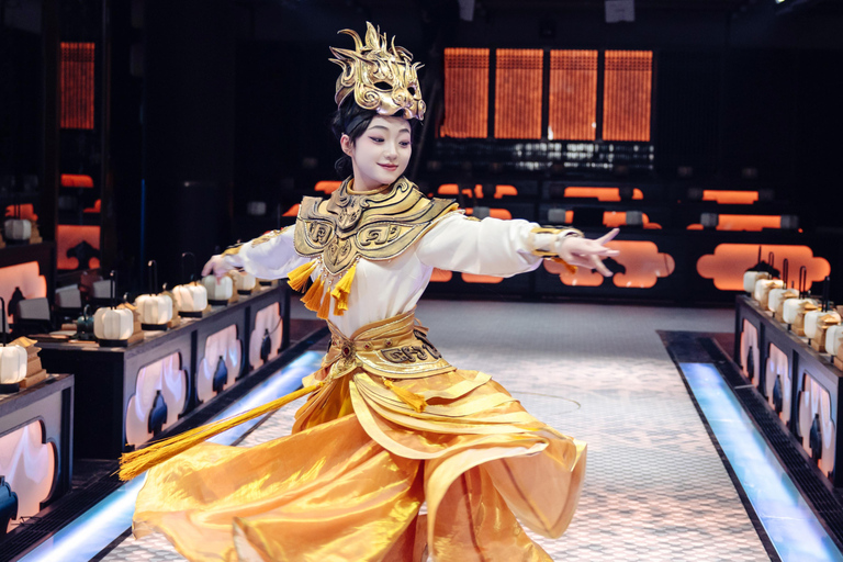 Nanjing：Six Dynasties Imperial Banquet with Show Ticket Row 3 Only Meal