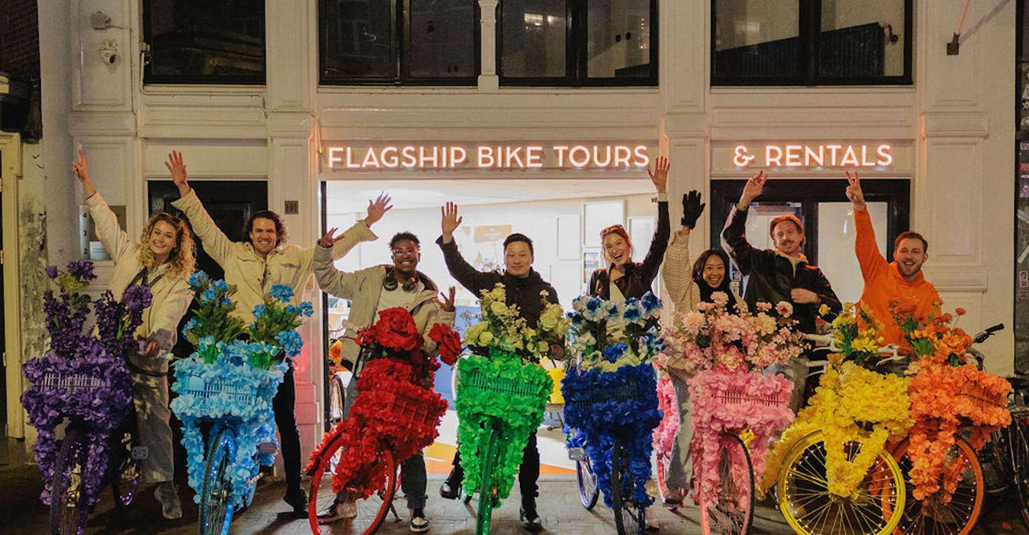 Amsterdam: City Centre, Guided Bike Tour on Flower Bikes photo 12