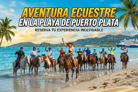 Puerto Plata: Beach Horseback Ride Adventure