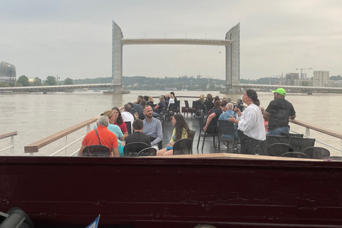 Bordeaux: Bootsfahrt auf der Garonne mit Brunch